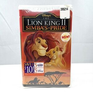 The Lion King II: Simba's Pride (VHS, 1998) Disney / Rare /Brand New / Sealed